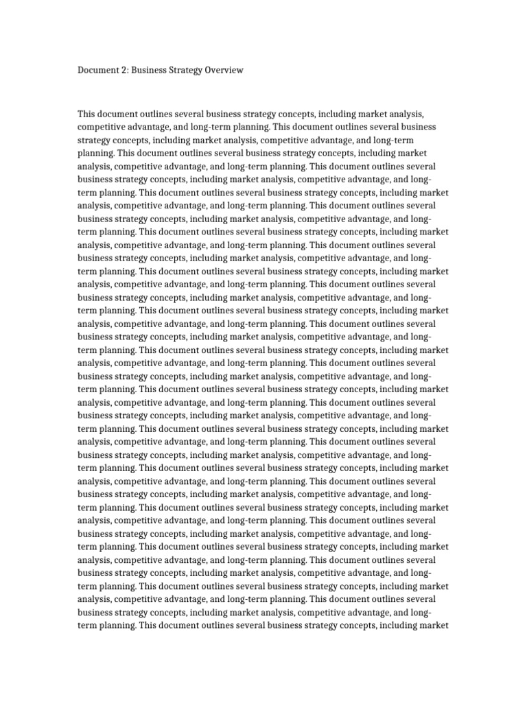 Qualifying Document 2 | PDF | Strategic Management | Sources