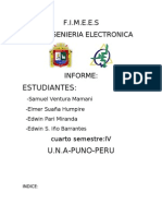 Informe Del Audio Como Amplificador