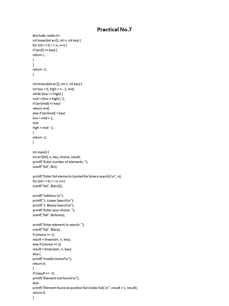 Practical No5 | PDF