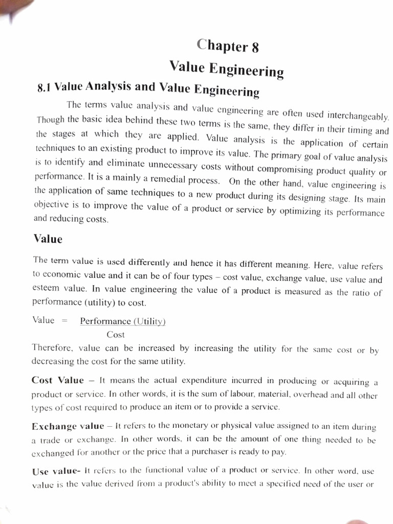 Efe Value Engg | PDF | Economic Equilibrium | Supply And Demand