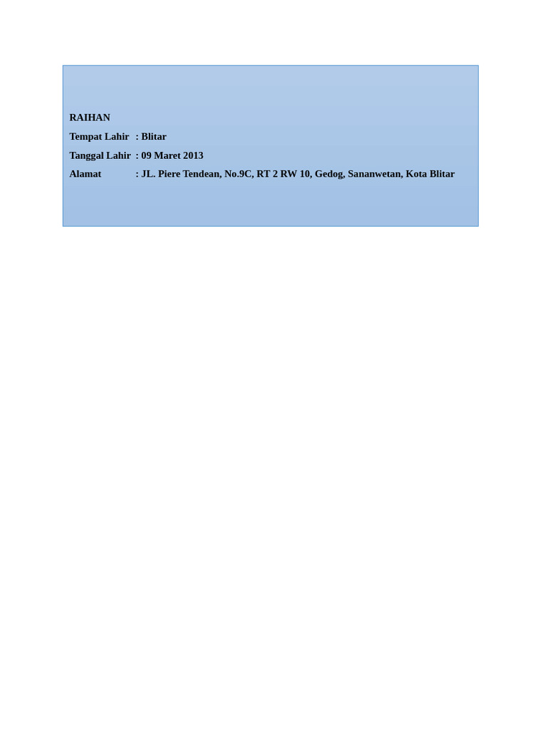 RAIHAN | PDF