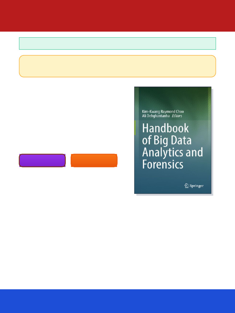 Handbook of Big Data Analytics and Forensics Kim-Kwang Raymond Choo ...