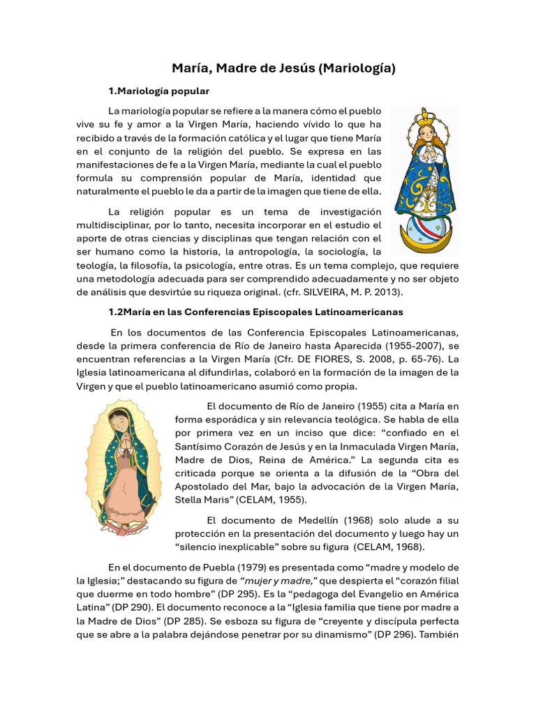 María | PDF | María, madre de Jesús | Cristo (título)