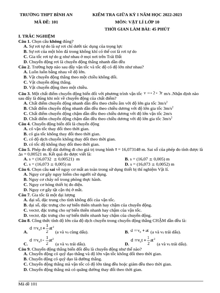 Ma de 101 | PDF