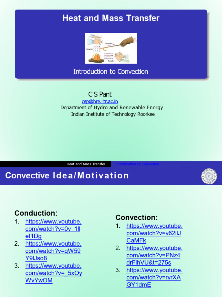 Understanding Convective Heat Transfer | PDF | Boundary Layer | Convection