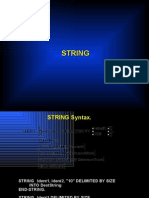 String