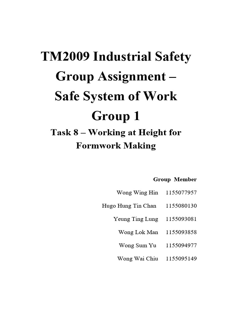 Working at Height Safety Guidelines | PDF | Boot | Personal Protective ...