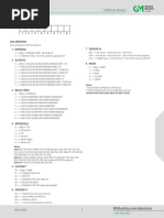 Toxic Sensor Cross Sensitivity Chart | PDF | Chlorine | Nitrogen