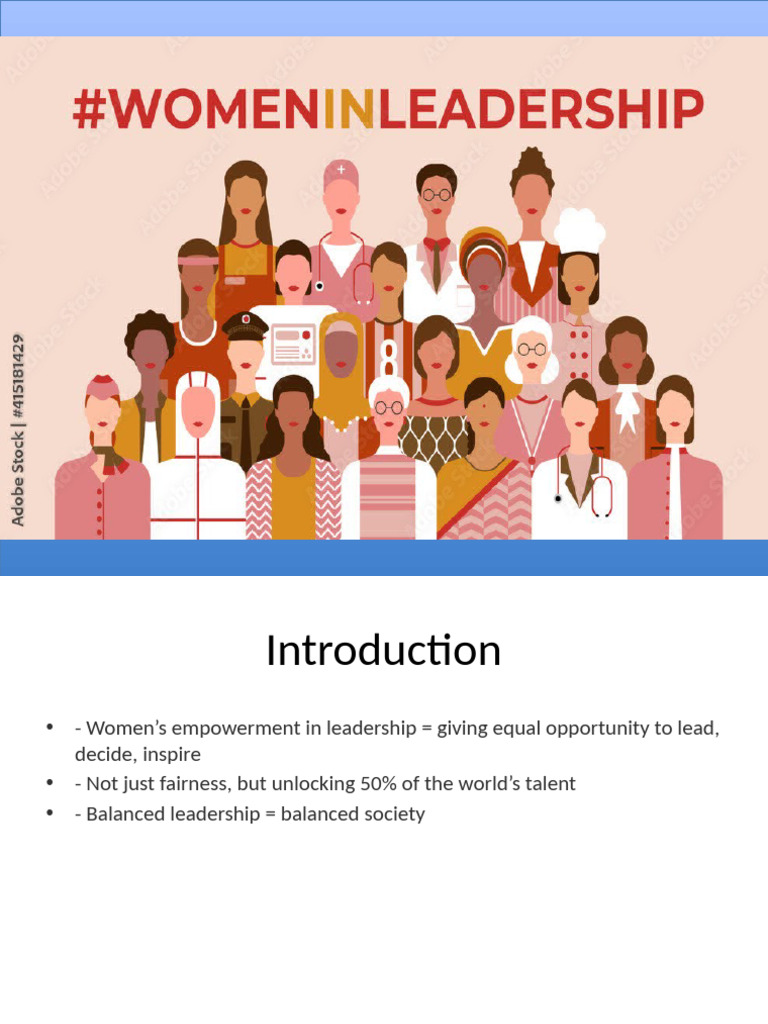 Empowering Women in Leadership Roles | PDF | Parental Leave | Economies