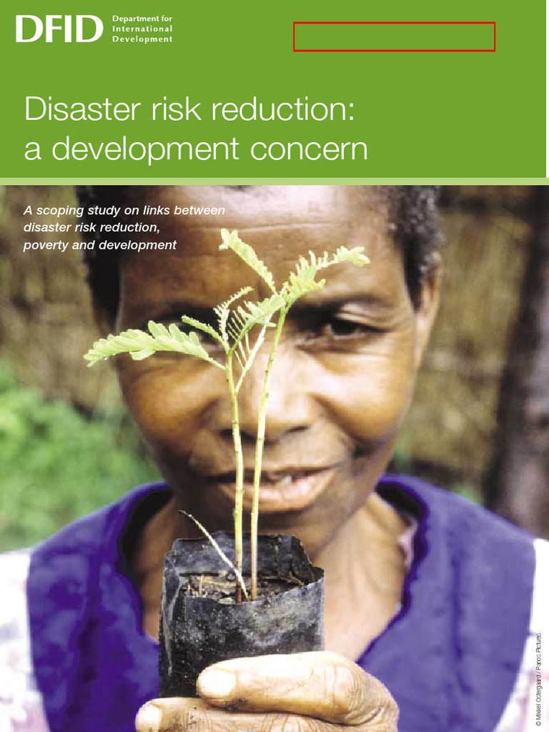 Disaster Risk Reduction A Development Concern A Scoping Study On Links ...