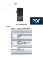 Leitor de Código de Barras EM818