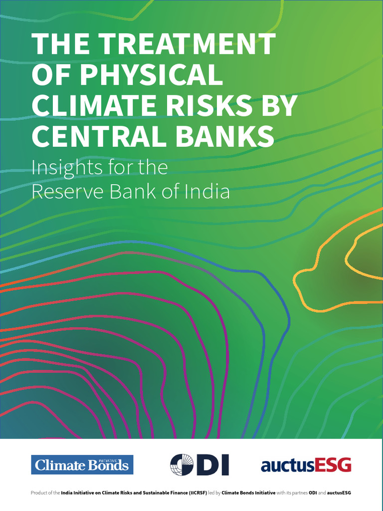 Physical Climate Risk Final 01a | PDF | Risk | Central Banks