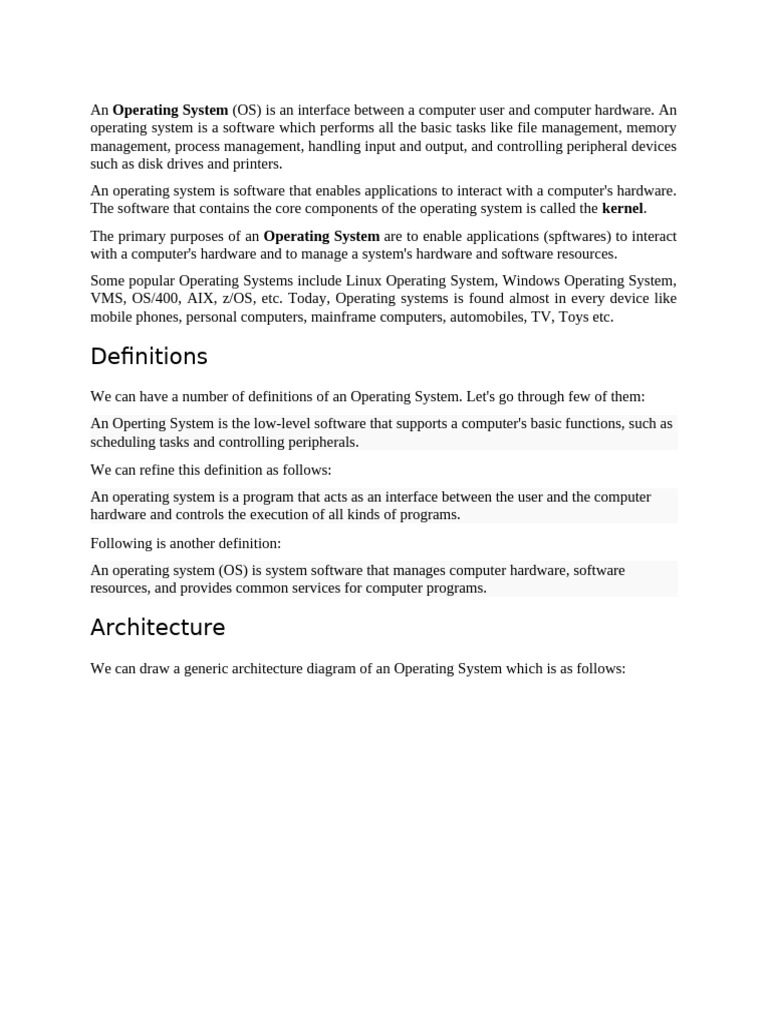 OS_2 | PDF | Operating System | Process (Computing)
