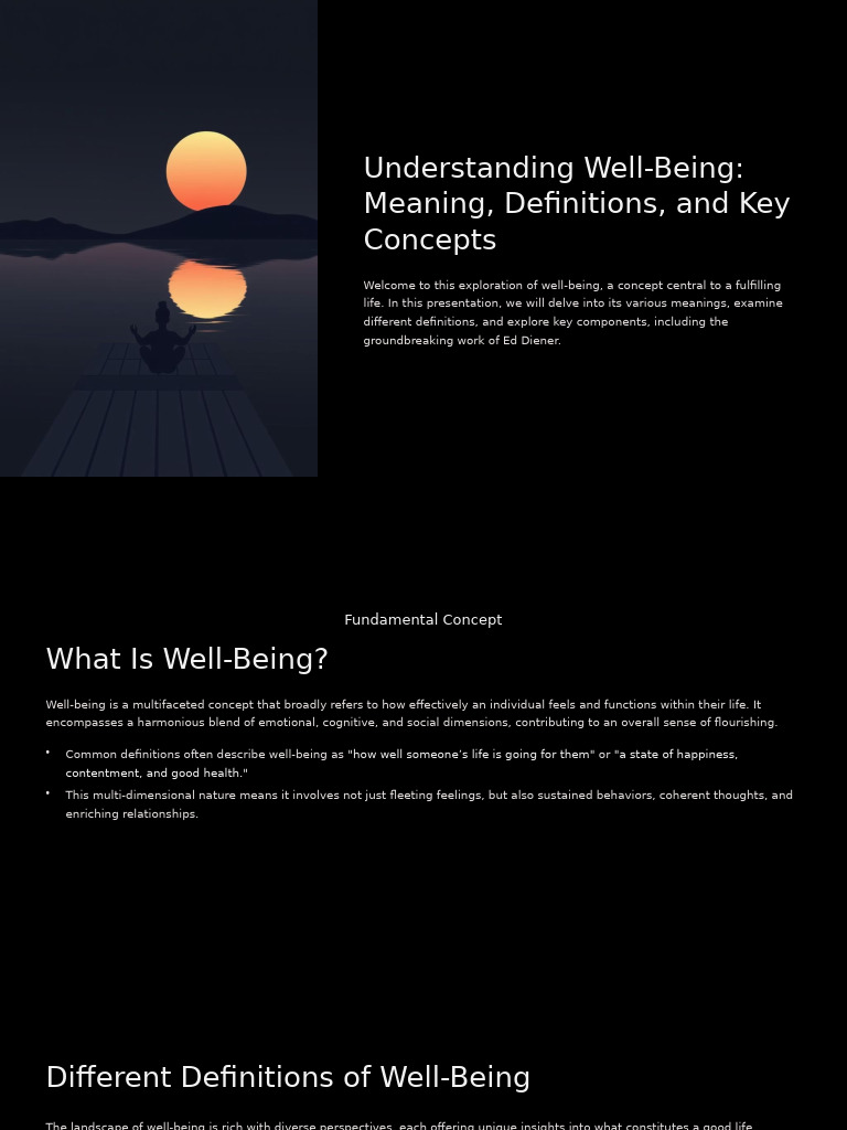 Class 3 1 (2nd Sept 2025) Well Being | PDF | Well Being | Happiness