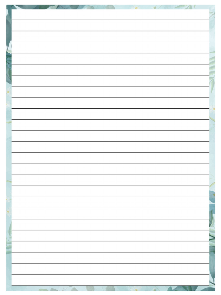 Leaves Border Stationery Paper.pdf | PDF