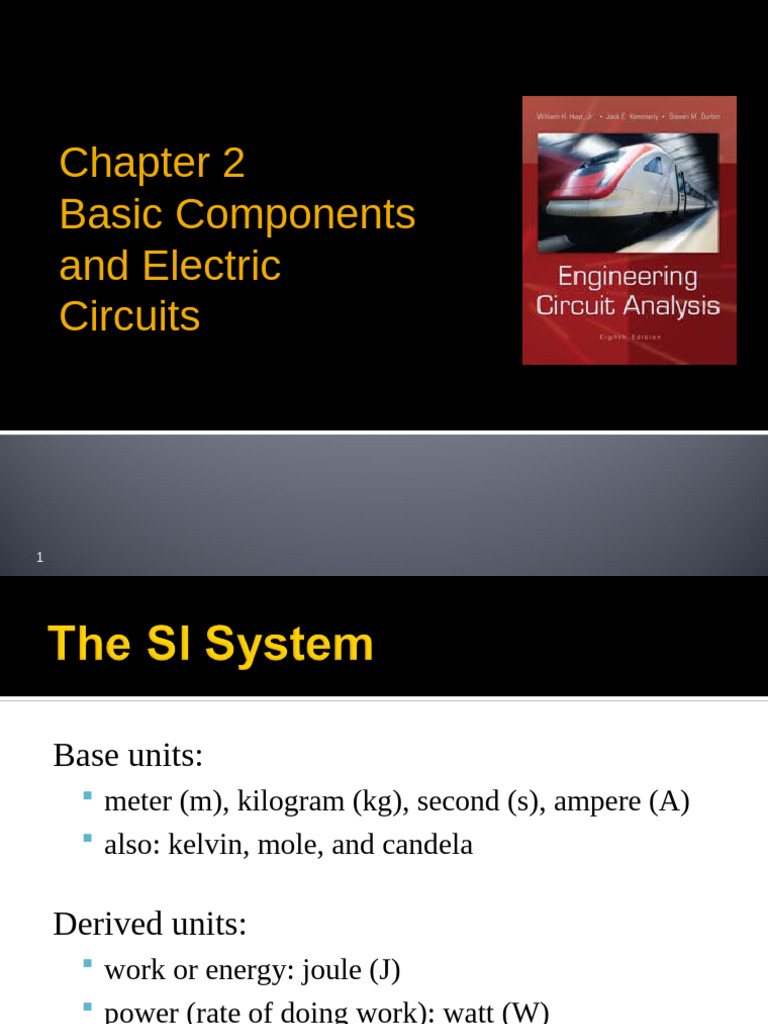 Electric Circuits: Basic Components Explained | PDF | Resistor ...