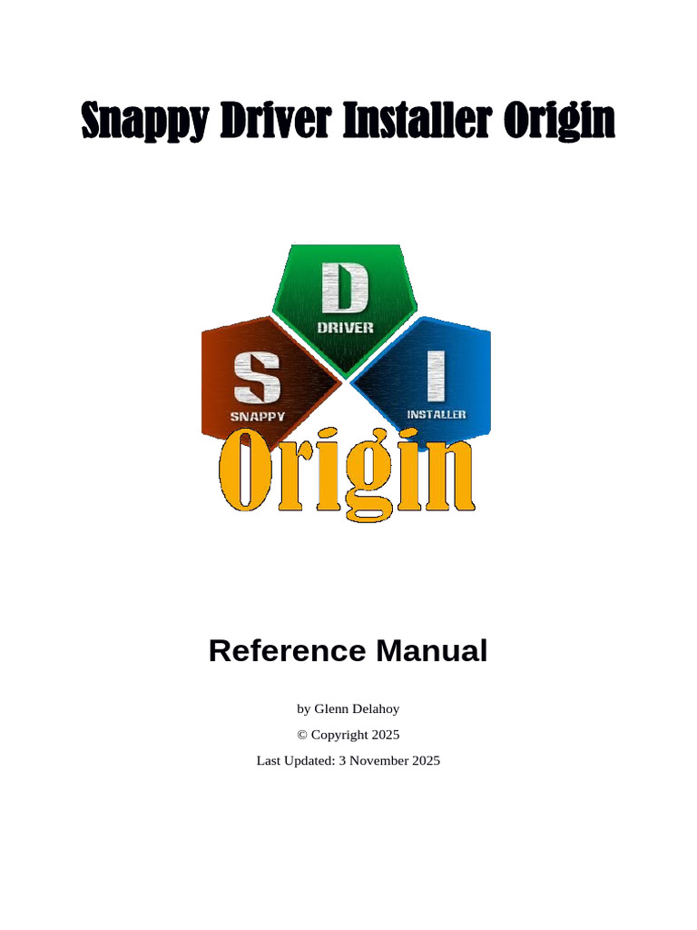 SDIO Reference Manual | PDF | Command Line Interface | Microsoft Windows