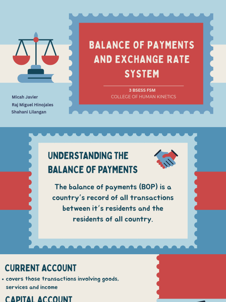 BOP and Exchange Rate System | PDF
