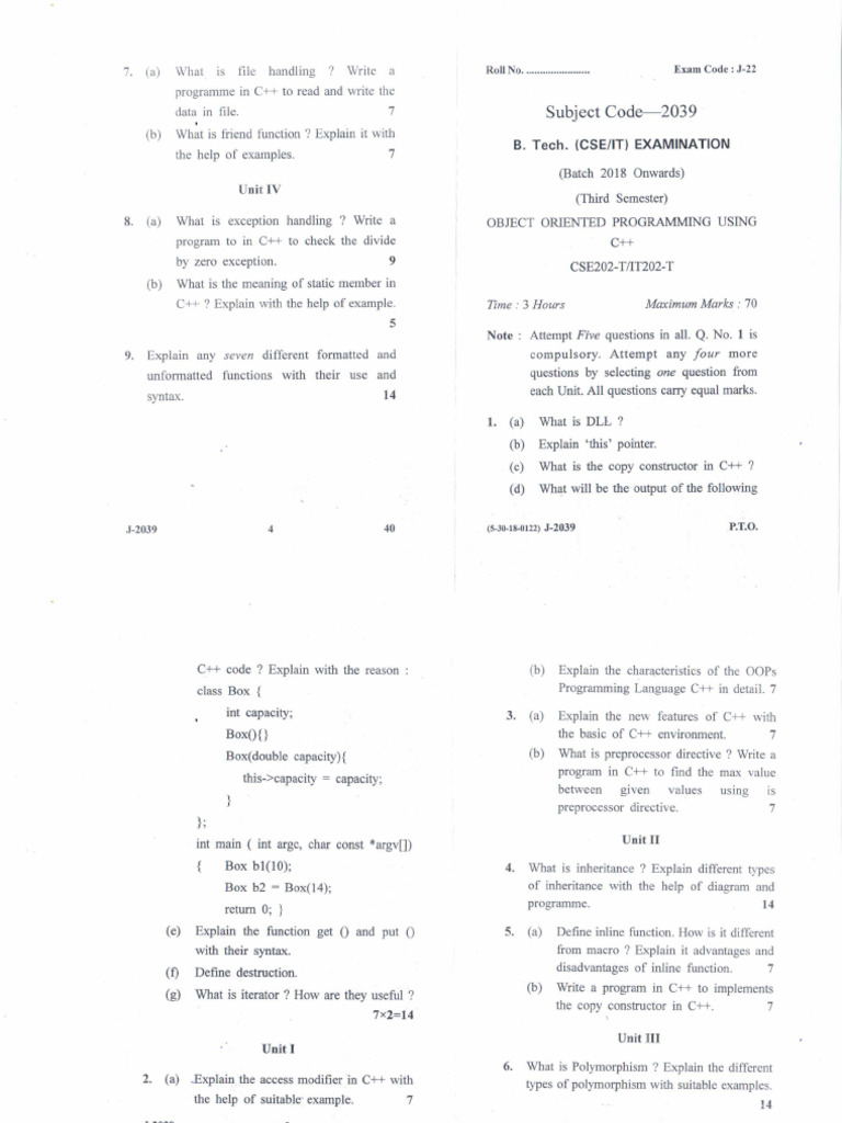 OOPS (2) | PDF