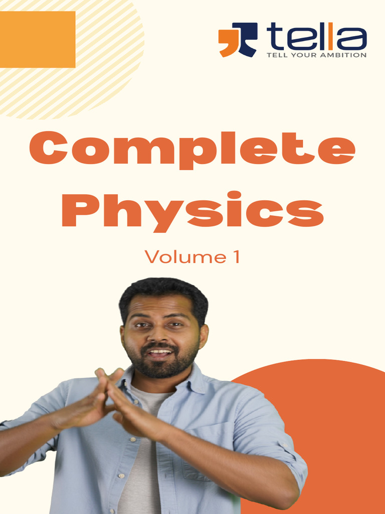 Complete Physics Volume 1 Playlists | PDF