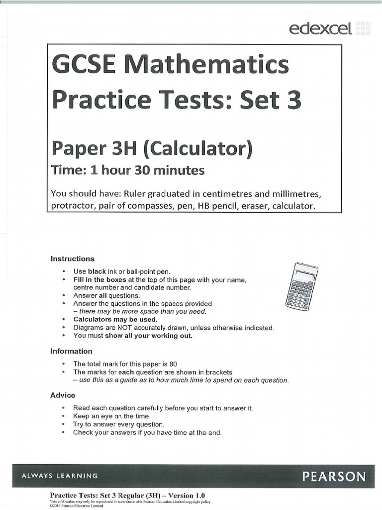 Set 3 3h Worked Solns | PDF