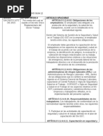 Actualización Circular 0047 de 2025 SG-SST | PDF