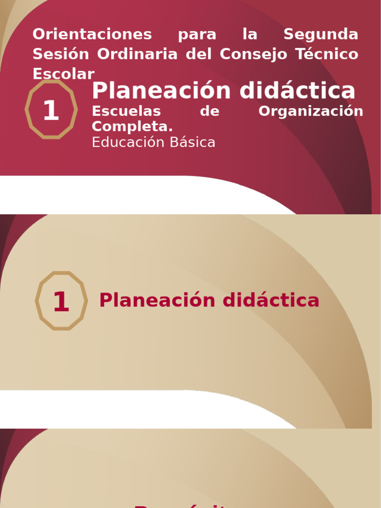 Planeación Didáctica en Educación Básica | PDF | Plan de estudios ...