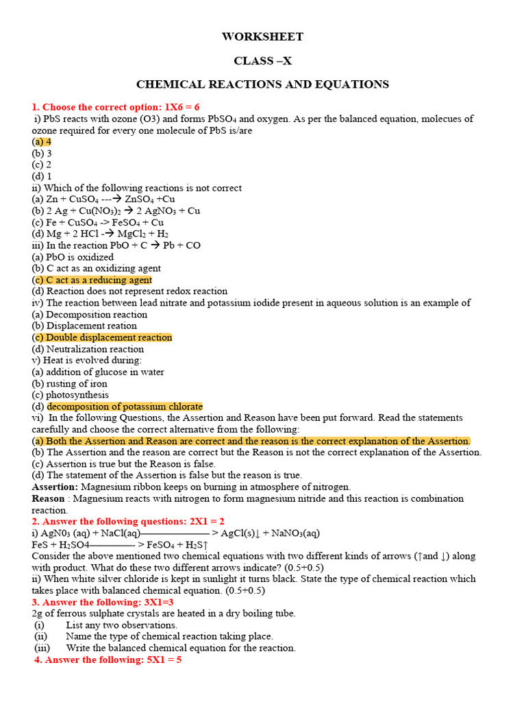Screenshot 2025-07-22 at 12.30.30 AM | PDF | Chemical Reactions | Magnesium