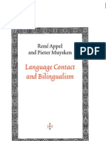 Language Contact and Bilingualism. Book