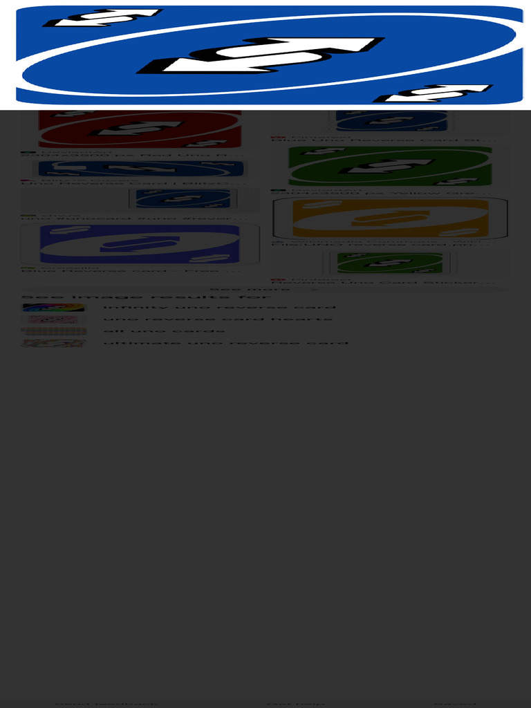 Blue Uno Reverse Card Image 4K | PDF