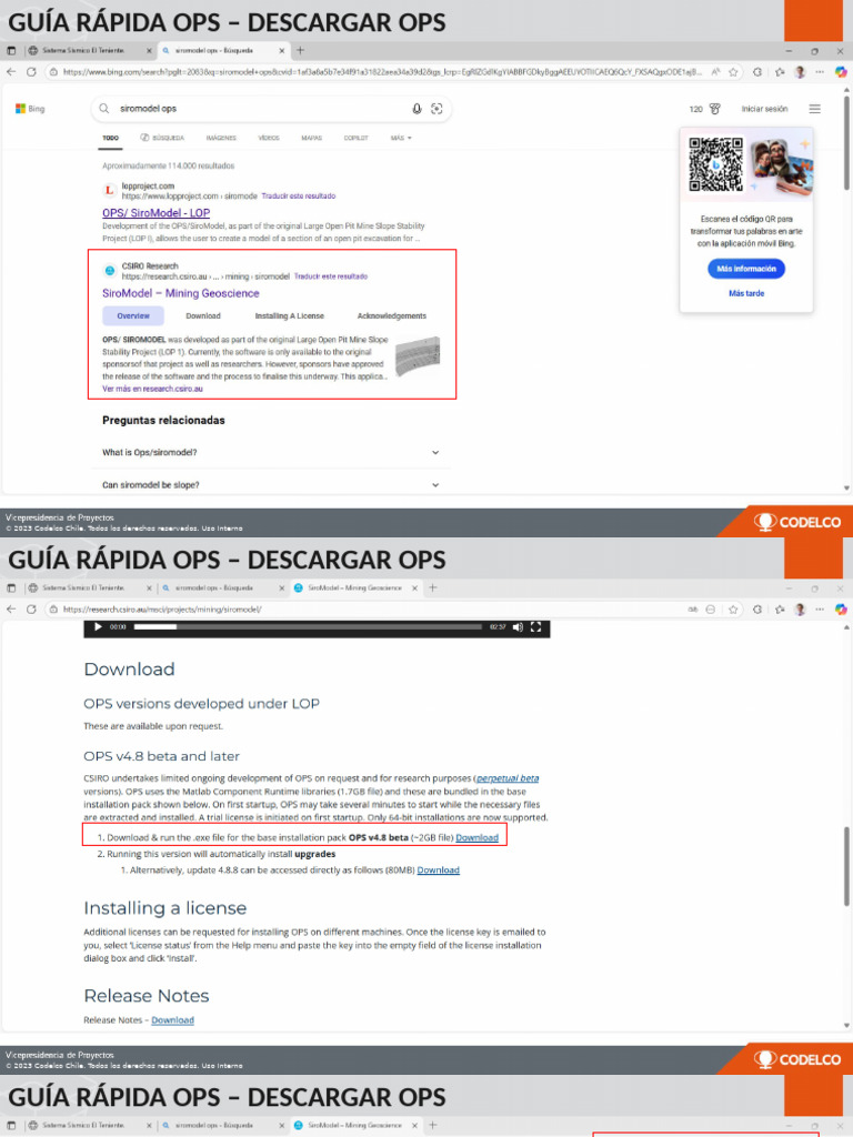 Guía Rápida para Descargar y Usar OPS | PDF