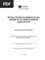 ESTUDO TÉCNICO-ECONÓMICO DE UMA UNIDADE DE CO-COMPOSTAGEM DE LAMAS DE ETAR