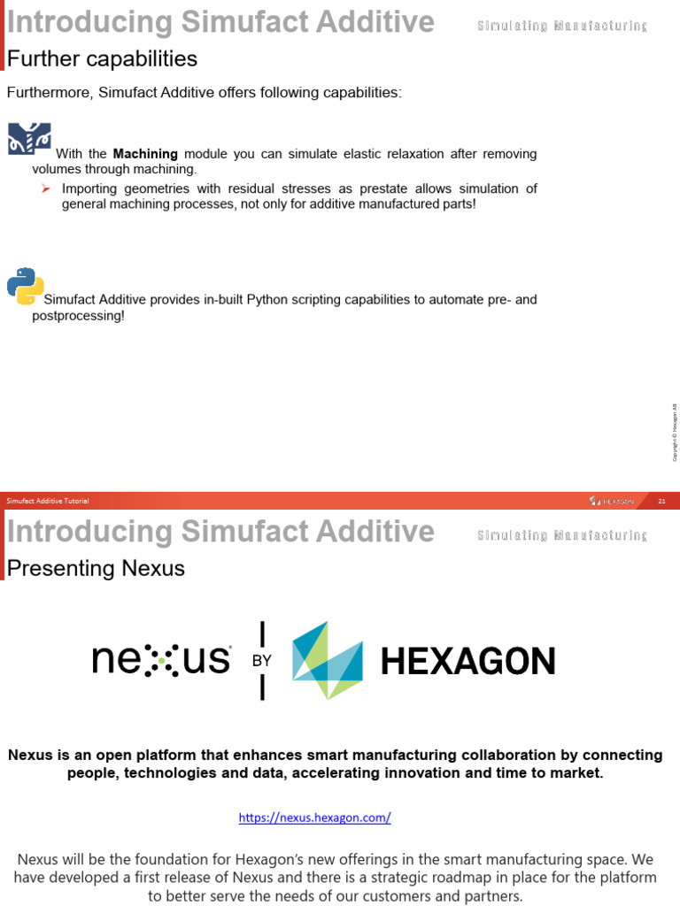 Simufact Additive Tutorial Overview | PDF | Graphical User Interfaces ...