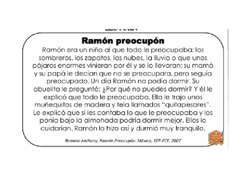 Ramon Preocupon | PDF