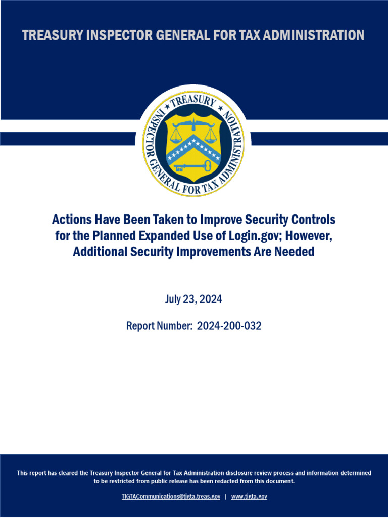 Actions Have Been Taken To Improve Security Controls F | PDF | Computer ...