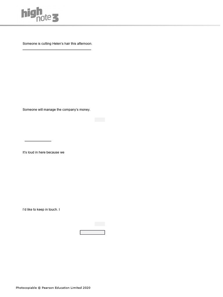 Grammar Quiz: Have Something Done | PDF