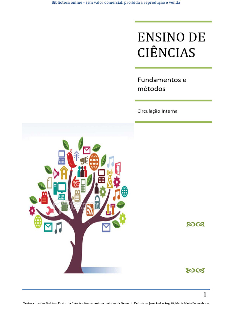 Ensino de Ciências: Fundamentos e Métodos | PDF | Science | Pedagogia
