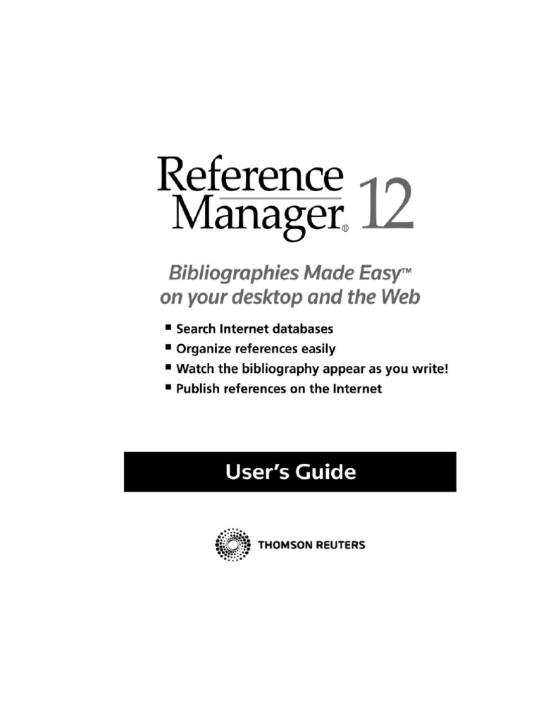 Manual Reference Manager Citation Microsoft Word