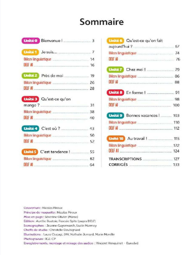 Edito A1 Cahier | PDF
