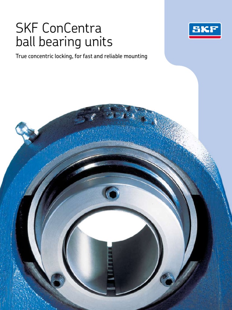 SKF ConCentra Ball Bearings Units 6107_I_EN Bearing (Mechanical
