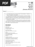 Prova 2 Vestibular UFSM 2007