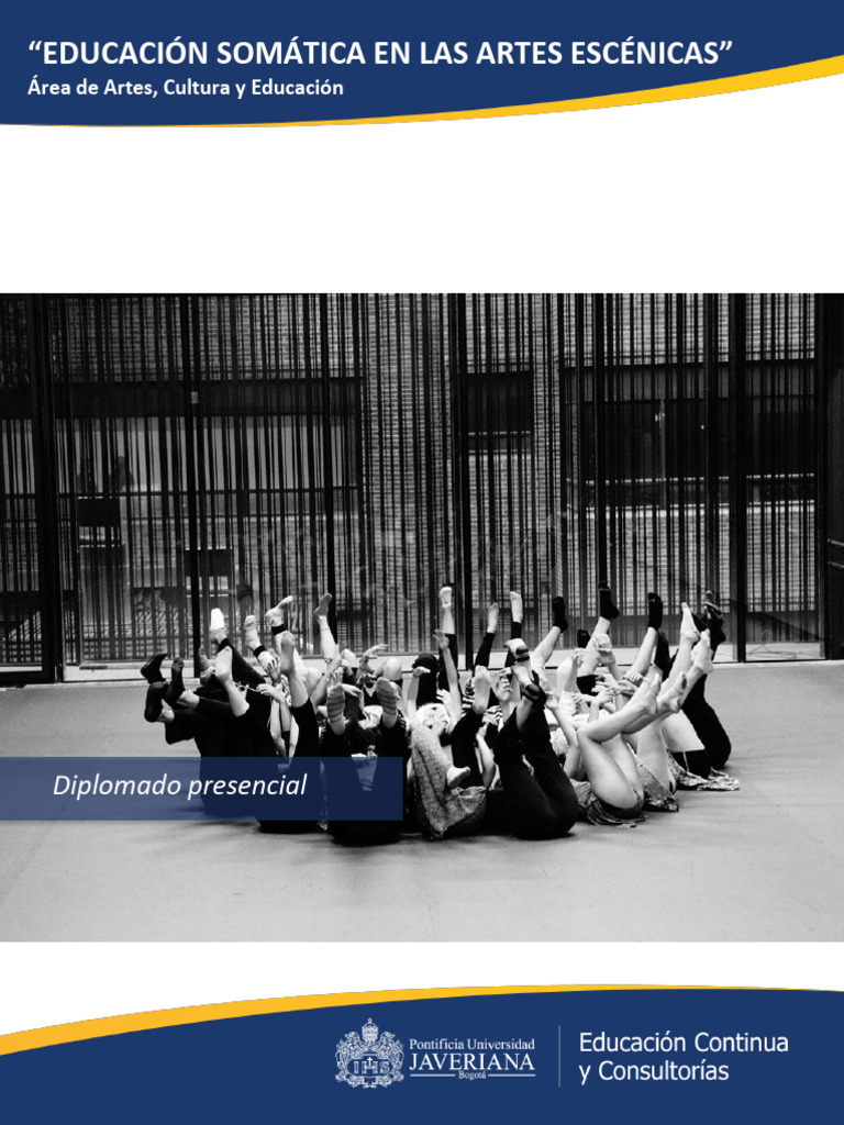 Educacion Somatica Javeriana | PDF | Maestros | Aprendizaje