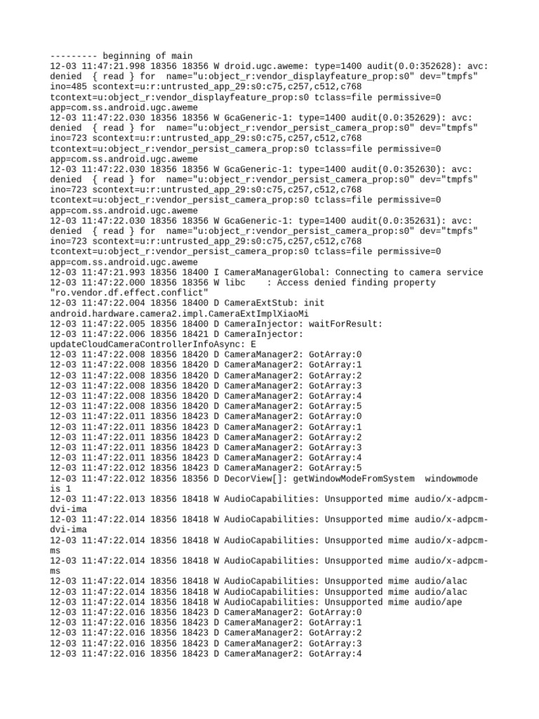 Log Cat 1764737241922 | PDF | Software | Computing