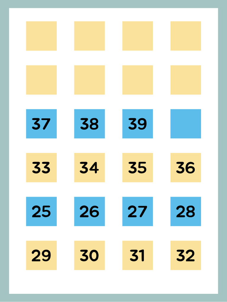 Colorful Simple Numbers 1 To 20 Poster PDF | PDF