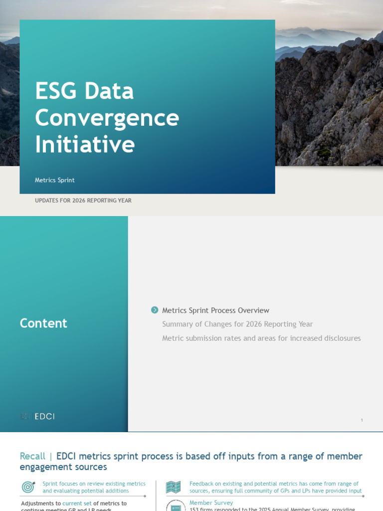 2026 EDCI Reporting Year Updates | PDF | Performance Indicator ...