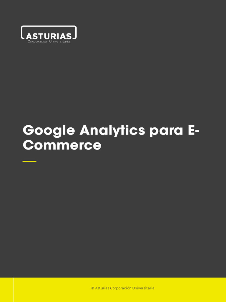 Google Analytics para E-Commerce: Guía Completa | PDF | Comercio ...
