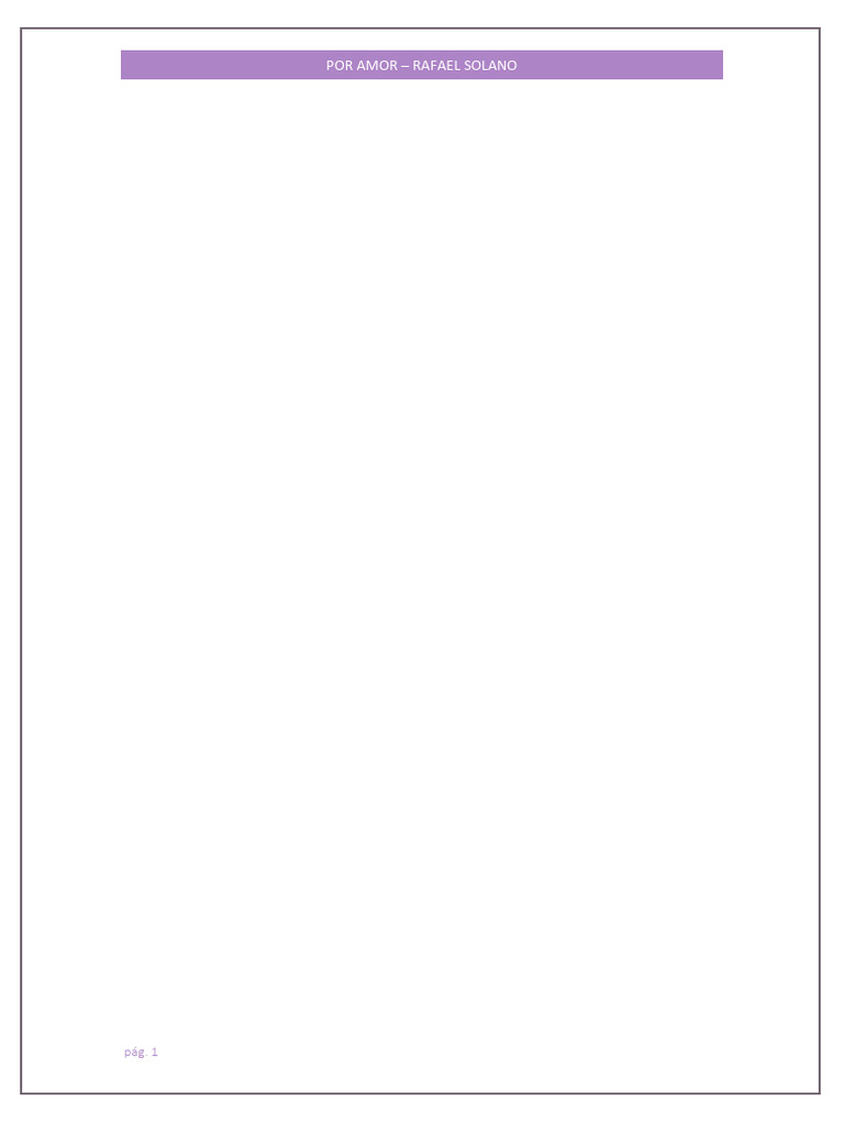 Por amor | PDF