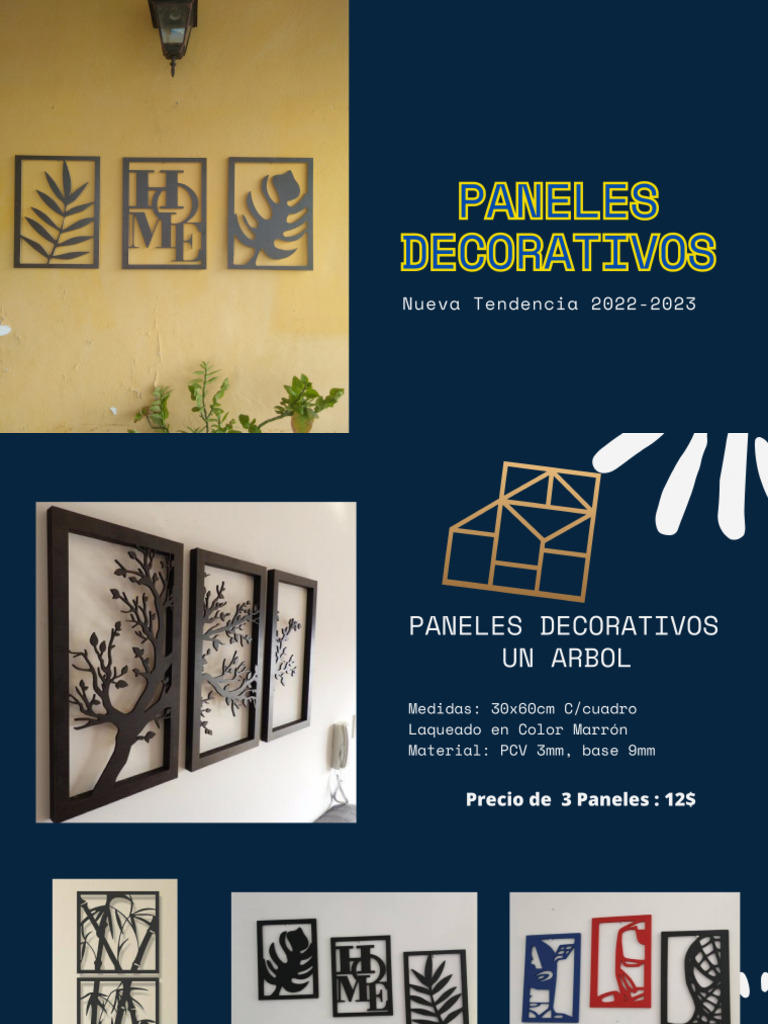 Catálogo de Paneles Decorativos | PDF