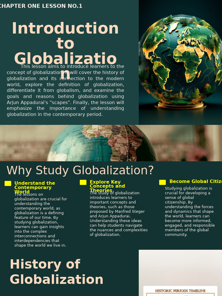 Understanding Globalization Concepts | PDF | Globalization | Liberal ...