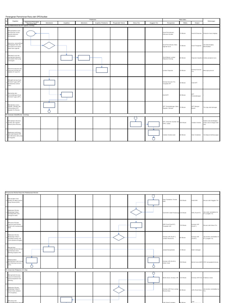 Proses Audit dan Review Laporan OPD | PDF